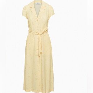 Wilfred Light Yellow Maxi Dress